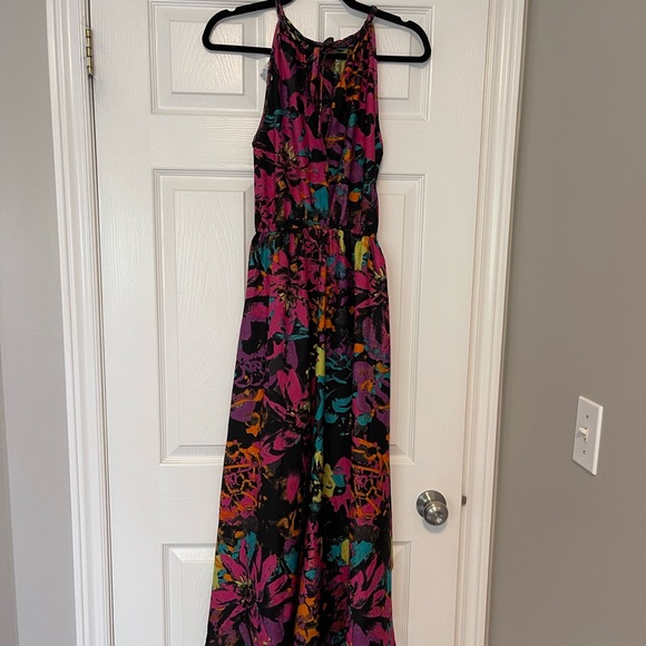 Colourful high low dress size S - great condition - Picture 6 of 6